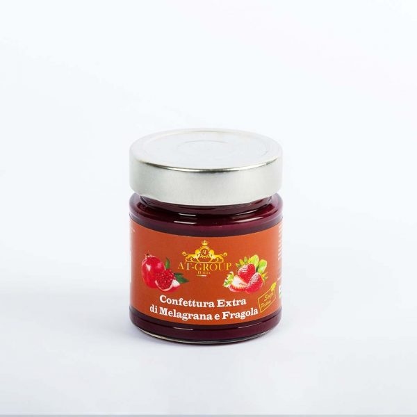 Confettura melagrana e fragola